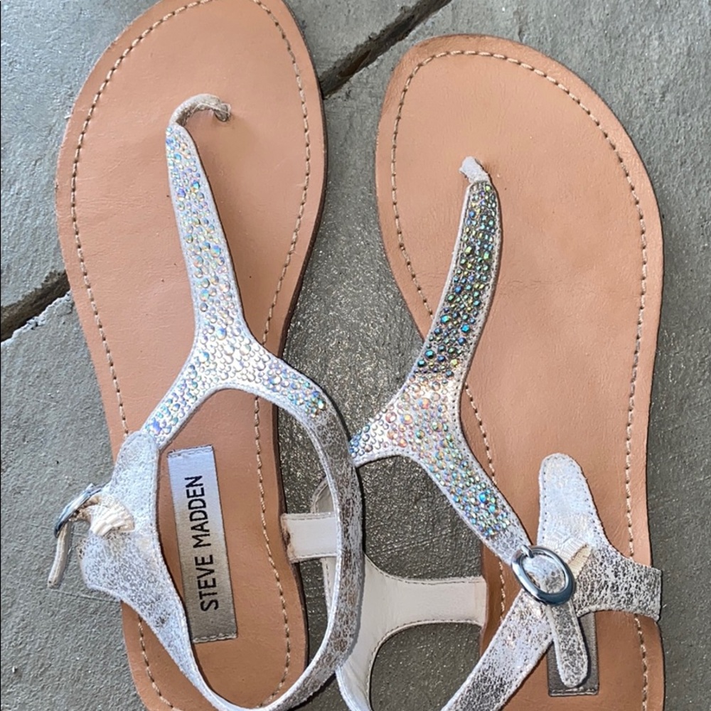Steve Madden sparkly sandals